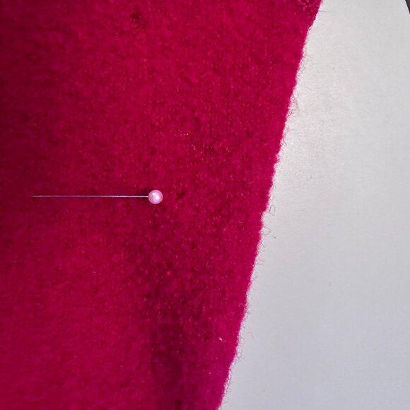 Vtg Embroidered Wool Lady Jacket Cardigan Christmas Sweater sz M - Picture 11 of 13